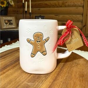 OH SNAP! Rae Dunn GINGERBREAD MAN Christmas Mug